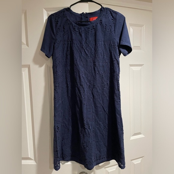 Chelsea & Violet Dresses & Skirts - Navy Blue Cutout Dress